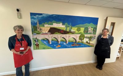 KELSO ARTISTS DEVOTE STUNNING MURAL TO LOCAL DEMENTIA RESIDENTS